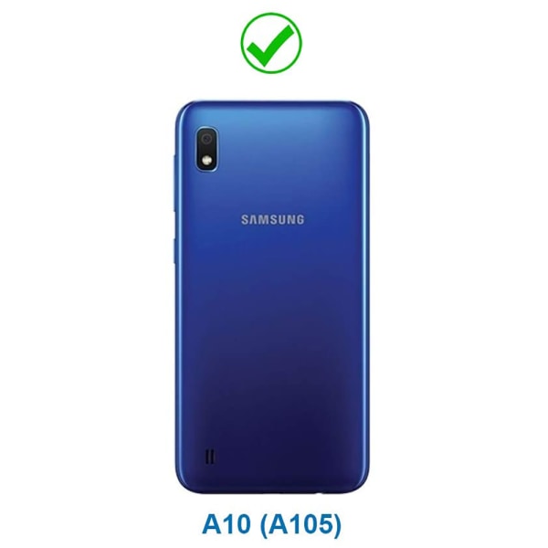 Samsung Galaxy A10 Reservdel Dubbel Simkortshållare Blå