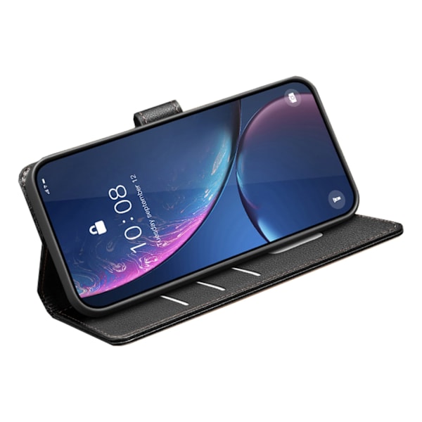 Samsung Galaxy A55 5G Plånboksfodral - 360° Skydd & Elegans! Svart