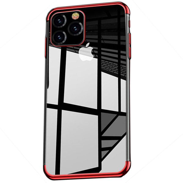 St�td�mpande Silikonskal - iPhone 11 Pro Max Röd