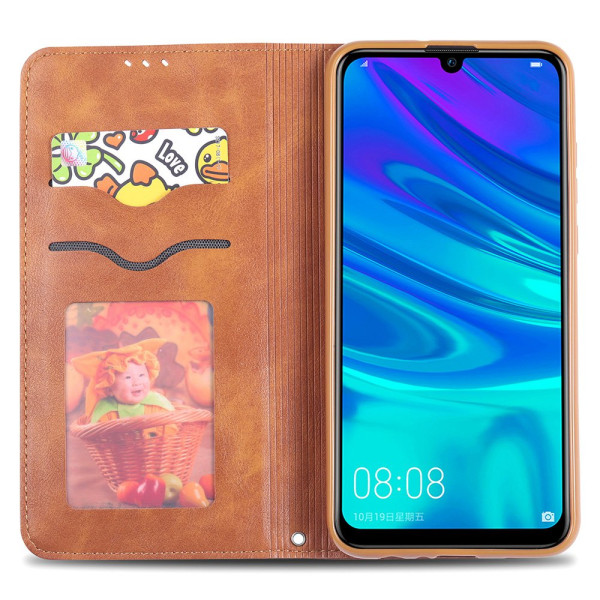 Effektfullt AZNS Plånboksfodral - Huawei P Smart 2019 Ljusbrun