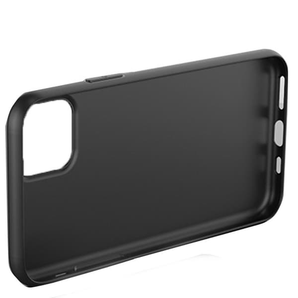 iPhone 11 Pro Max - Silikonskal Svart Svart