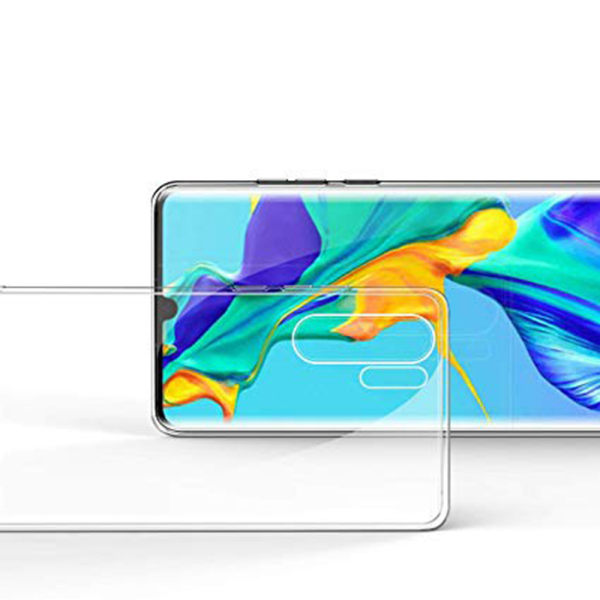 Huawei P30 Pro - Stilrent Skyddsskal i Silikon (FLOVEME) Transparent/Genomskinlig