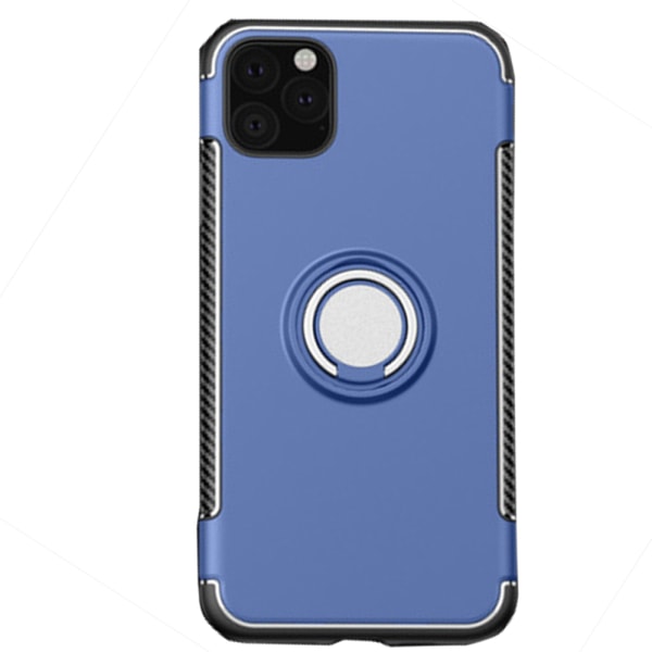 iPhone 11 - Exklusivt Floveme Skal med Ringh�llare Svart