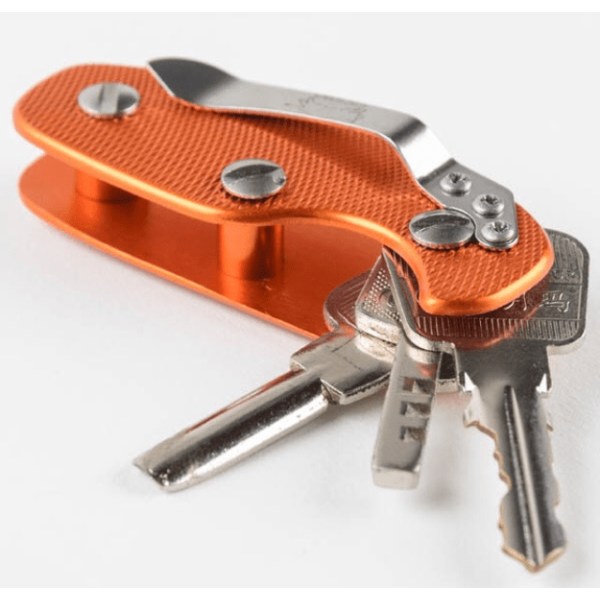 Praktisk Keyorganizer (smart nyckelring) - Aluminium Maringrön