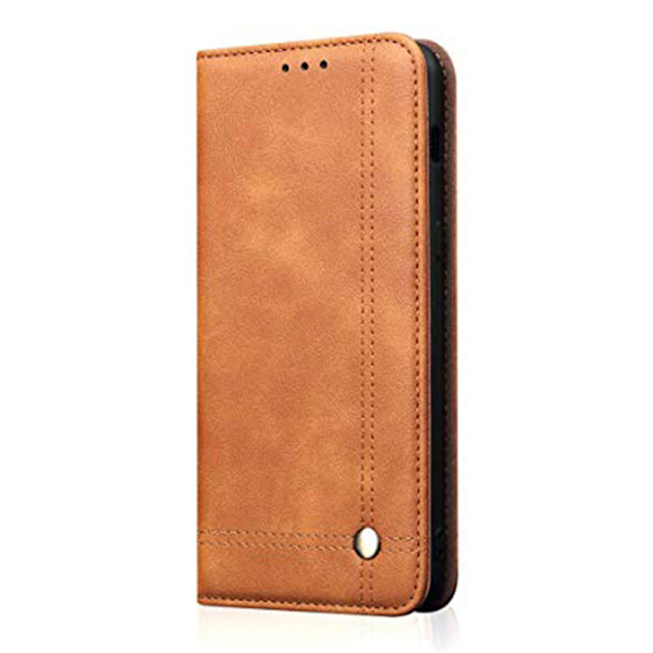 Huawei Y6 2019 - Effektfullt Smart Plånboksfodral (Leman) Röd