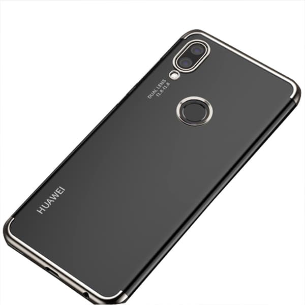 Huawei P Smart 2019 - Elegant Floveme Silikonskal Blå Blå