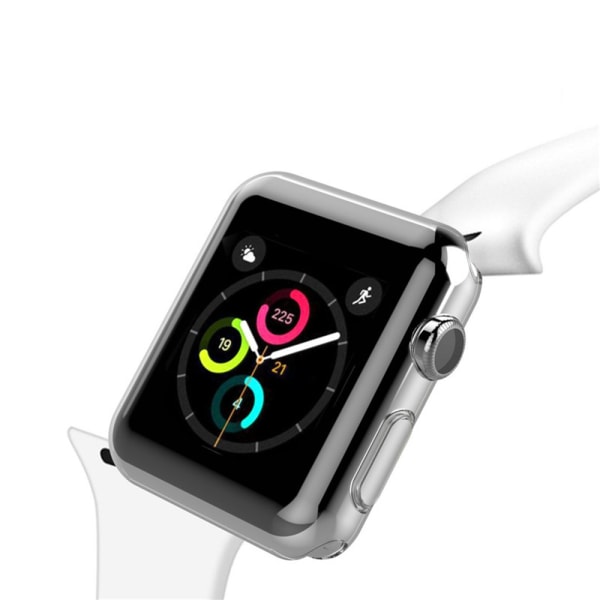 Ammattimainen TPU-kotelo Apple Watch Series 4:lle 40mm Transparent/Genomskinlig