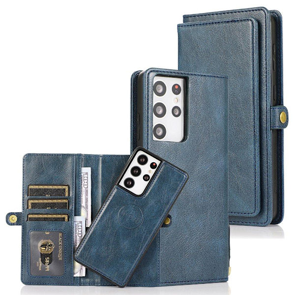 Smooth 2-1 Wallet Case - Samsung Galaxy S21 Ultra Röd