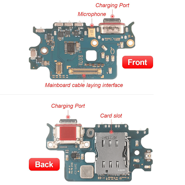 Samsung Galaxy S22 - Reservdel Laddningsport