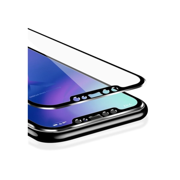 HuTech Sk�rmskydd (2-PACK) Aluminium-ram f�r iPhone X Röd