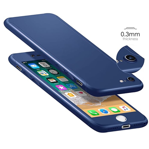 iPhone SE 2020 - Effektfullt Skyddsskal Silver