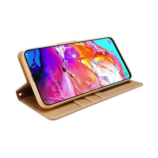 Samsung Galaxy A50 - Exklusivt Skyddande Plånboksfodral Rosa