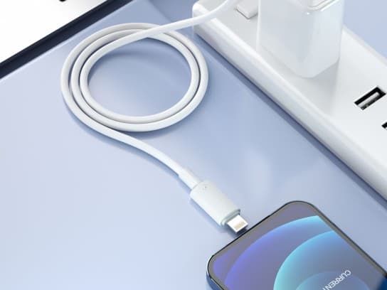 1M USB-C till Lightning Kabel - Snabbladdning 30W Svart