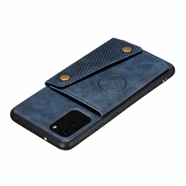 Glat cover med kortrum - Samsung Galaxy S20 Grå