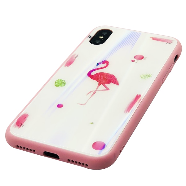 Flamingo Skyddskal från JENSEN till iPhone X/XS