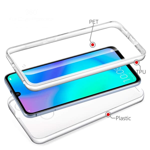 Stötdämpande Dubbelskal - Huawei P40 Lite E Svart