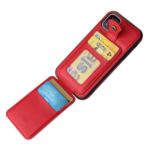 Stilrent Skal med Kortfack - iPhone 14 Grå