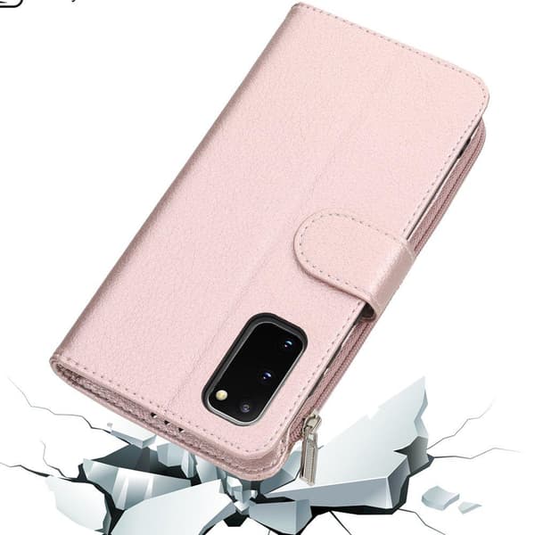 Stilfuldt pung etui - Samsung Galaxy S20 FE Grön