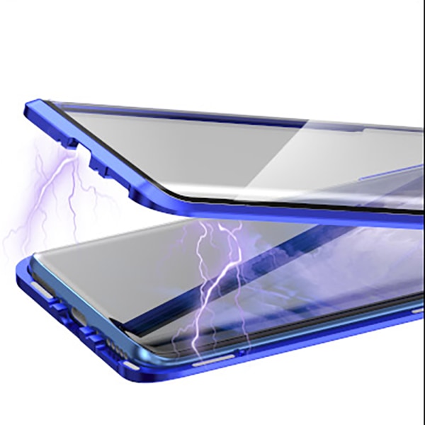 Älykäs kaksinkertainen magneettikuori - Samsung Galaxy S21 Plus Silver