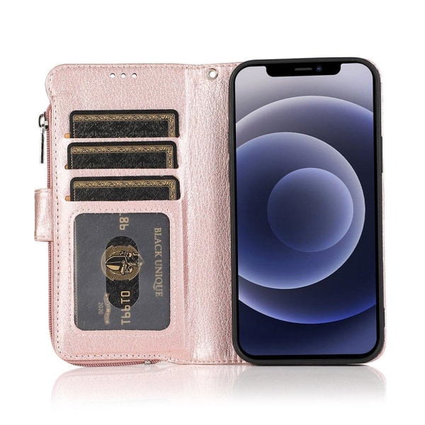 Sitlrent Smooth Wallet Case - iPhone 12 Svart