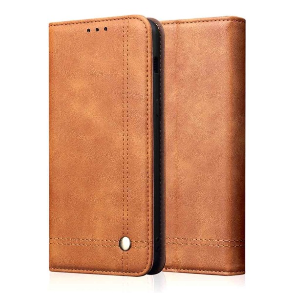 Smart Wallet Cover - iPhone 11 Ljusbrun