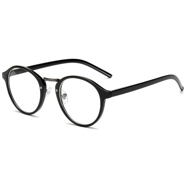 Eleganta Retro-Glasögon (Utan Styrka) Brun