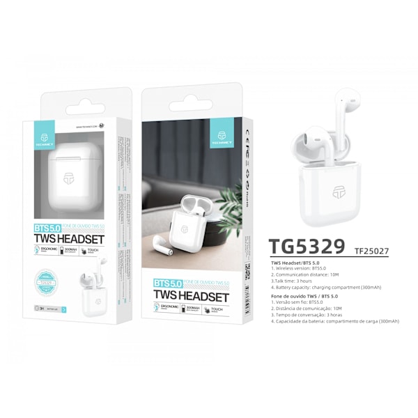 Kraftfulla Vita TWS Bluetooth Hörlurar