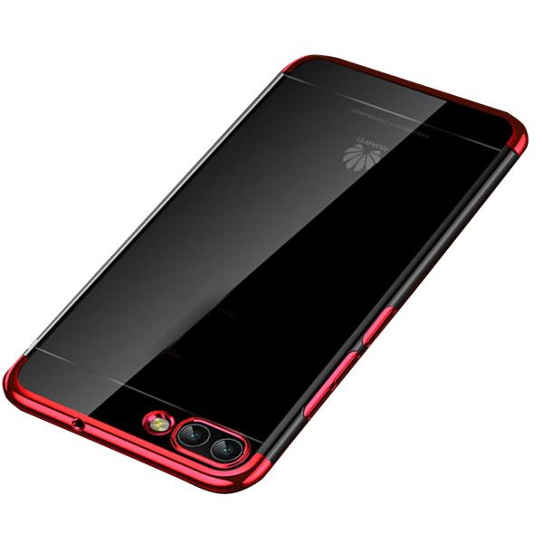 Effektivt smart cover - Huawei Honor 10 Röd