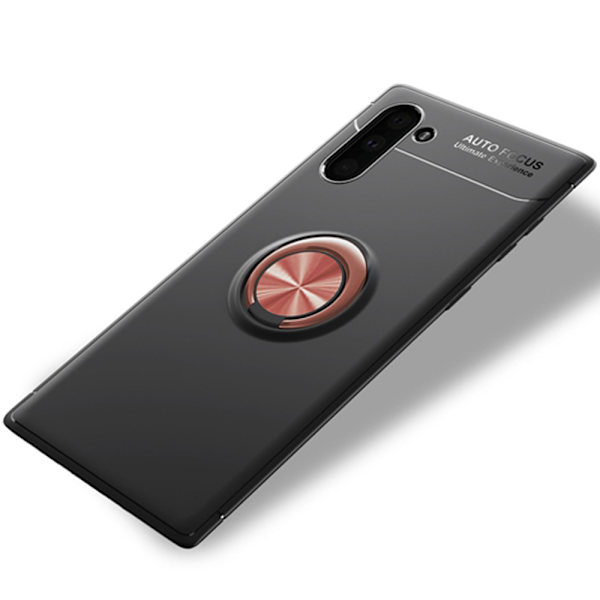 Smidigt Skyddsskal Ringhållare - Samsung Galaxy Note10 Blå/Blå