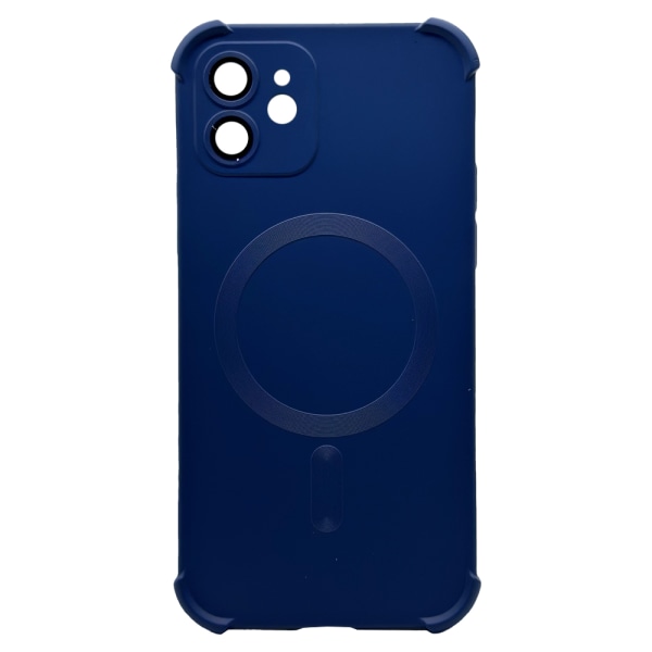 iPhone 12 - Silikone cover med magnetisk stødbeskyttelse Mint
