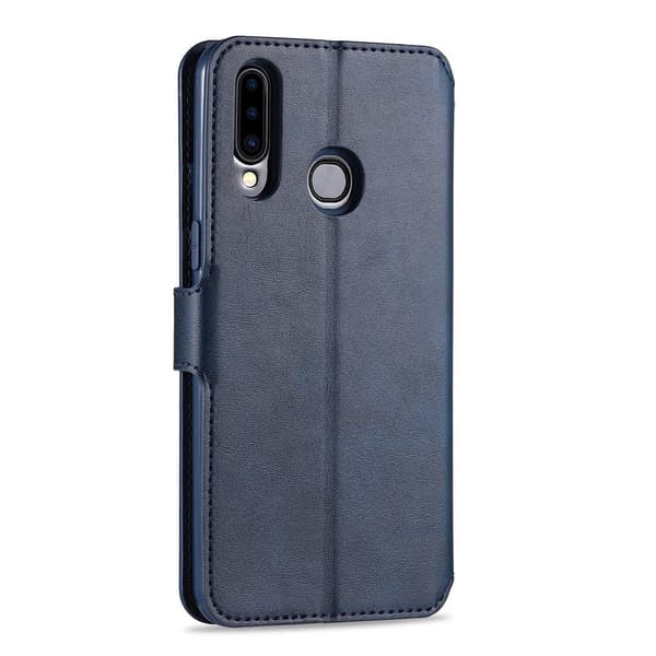 Glat stilfuldt pung etui - Samsung Galaxy A20S Grå