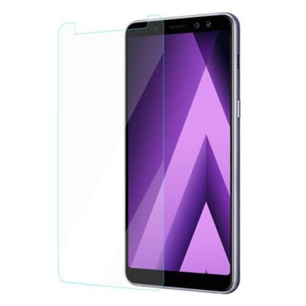 MyGuards näytönsuoja Samsung Galaxy A7 2018 Screen-Fit -puhelimelle Transparent/Genomskinlig
