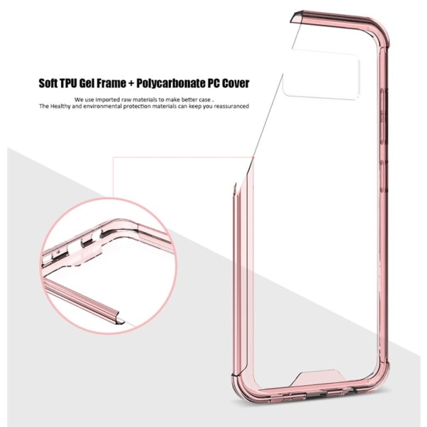 Samsung Galaxy S8 - NAKOBEE Stilig deksel (ORIGINAL) Rosa