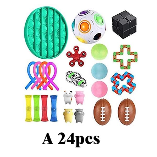 Fidget Toy / Pop It / Simple Dimple 16-Pack / 24-Pack 16-Pack