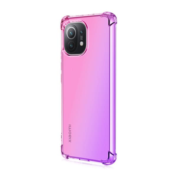 Stilrent Stötdämpande Skal - Xiaomi Mi 11 Blå/Rosa