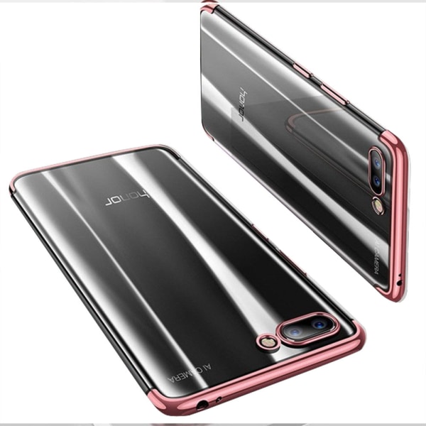 Huawei Y6 2018 - Elegant silikonbeskyttelsesdeksel Röd