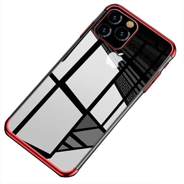 Tyylikäs Floveme-silikonisuoja - iPhone 13 Pro Röd