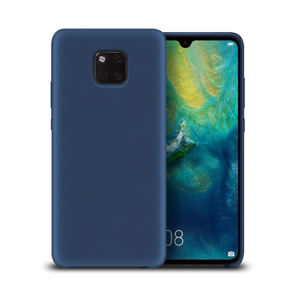 Elegant beskyttende silikondeksel - Huawei Mate 20 Pro Vit