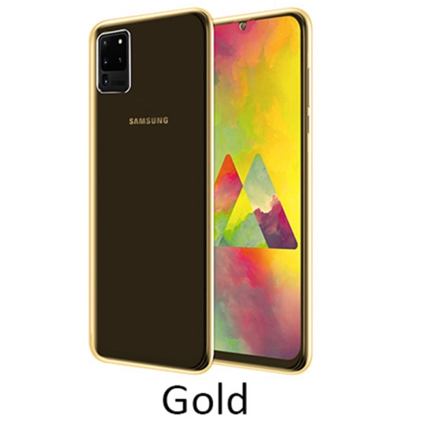 Stødabsorberende dobbelt silikonecover - Samsung Galaxy S20 Ultra Guld