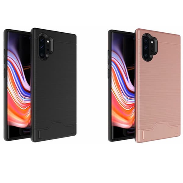 Samsung Galaxy Note10+ - Genomtänkt Skyddande Skal Roséguld