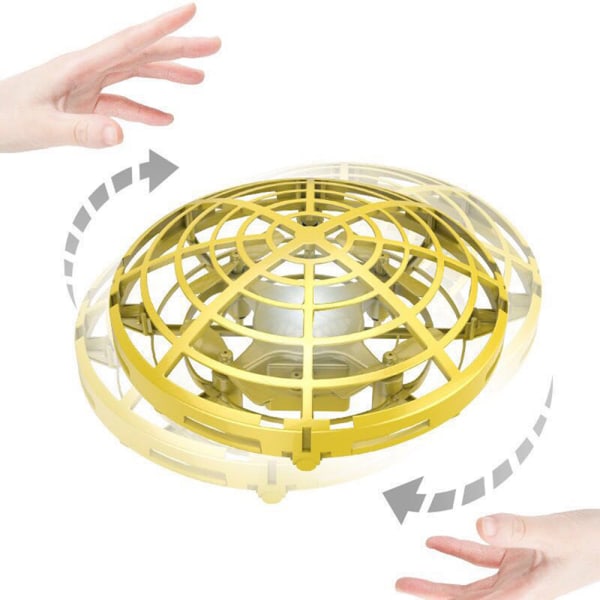 Robust Flygande Fidget Drönare Rosa