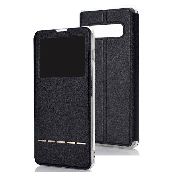 Samsung Galaxy S10 + - Exklusivt Fodral (Svarsfunktion) Svart