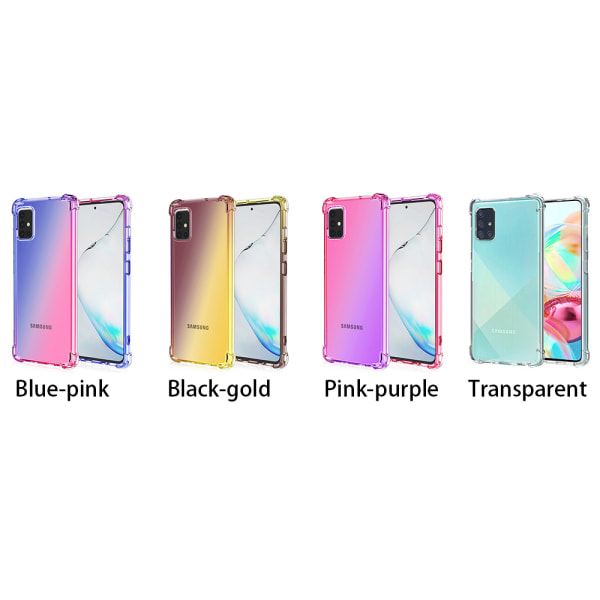 Professionelt etui - Samsung Galaxy A71 Transparent/Genomskinlig