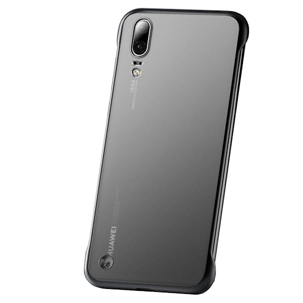 Huawei P20 - Stötdämpande Ultratunt Skyddsskal Svart Svart