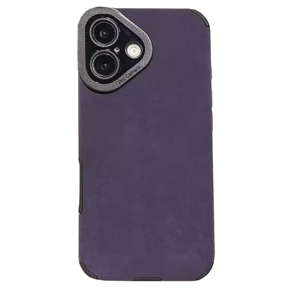 Leman Premium Skal kompatibelt med  iPhone 16 Grön