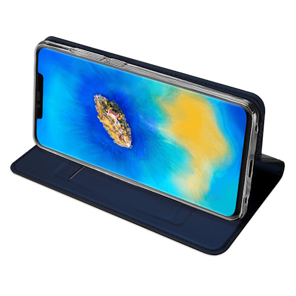 DUX DUCIS Exklusiva Fodral med kortfack - Huawei Mate 20 Pro Guld