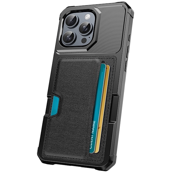 iPhone 16 Pro Max Kortfodral - Slimmad & Praktisk