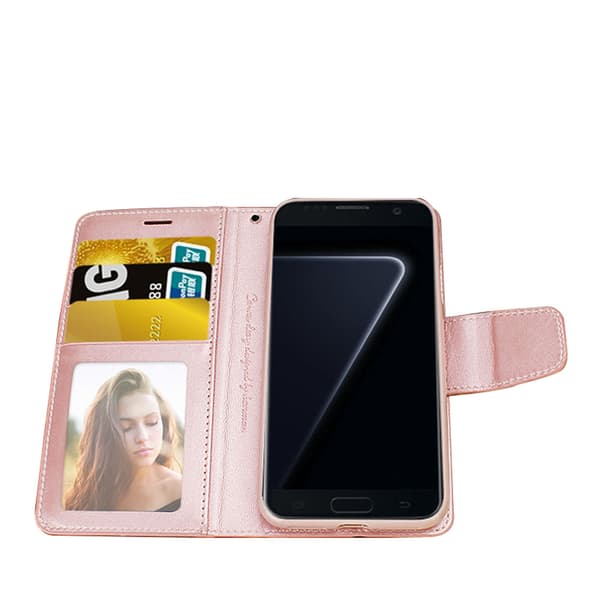 Smart Plånboksfodral till Samsung Galaxy S8 - från Hanman Rosa