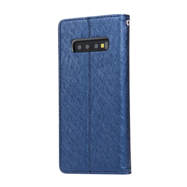 Suojaava lompakkokotelo - Samsung Galaxy S10+ Roséguld
