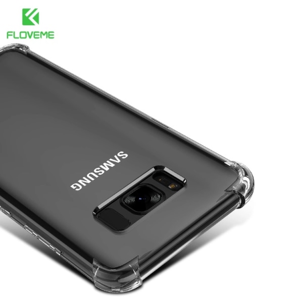 Samsung Galaxy S8+ Smart Silikonskal EXTRA SKYDD från FLOVEME